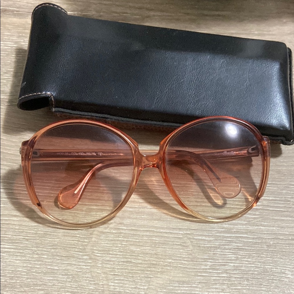 Vintage Silhouette MOD 92 COL 400 56/16/130 Clear/Pink Sunglasses